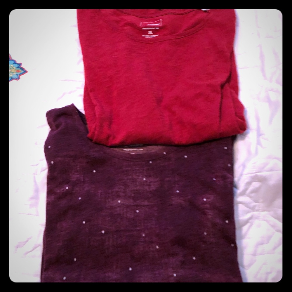 Long sleeve tees